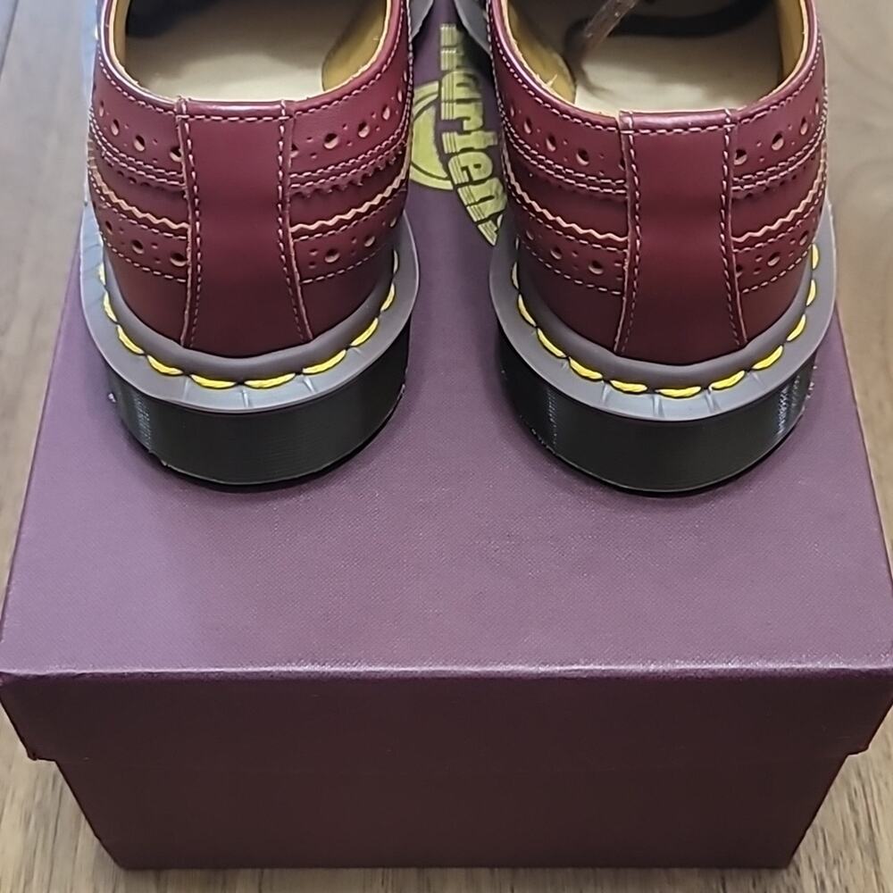 NIB Dr. Martens Vintage 3989 Oxblood Oxfords - Made in England! - Picture 4 of 10